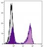 BALB/c mouse splenocytes were stained with Hamster Anti-Mouse CD79b-FITC (SB Cat. No. 1830-02).