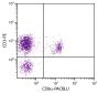 Chicken peripheral blood lymphocytes were stained with Mouse Anti-Chicken CD8α-PACBLU (SB Cat. No. 8220-26) and Mouse Anti-Chicken CD3-PE (SB Cat. No. 8200-09).