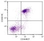 BALB/c mouse splenocytes were stained with Rat Anti-Mouse CD38-BIOT (SB Cat. No. 1635-08) and Rat Anti-Mouse CD45R-PE (SB Cat. No. 1665-09) followed by Streptavidin-FITC (SB Cat. No. 7100-02).